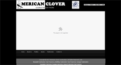 Desktop Screenshot of americancloverconstruction.net