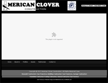 Tablet Screenshot of americancloverconstruction.net